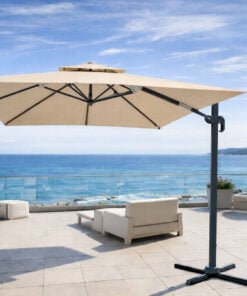 Aluminum umbrella 300*300 Cm