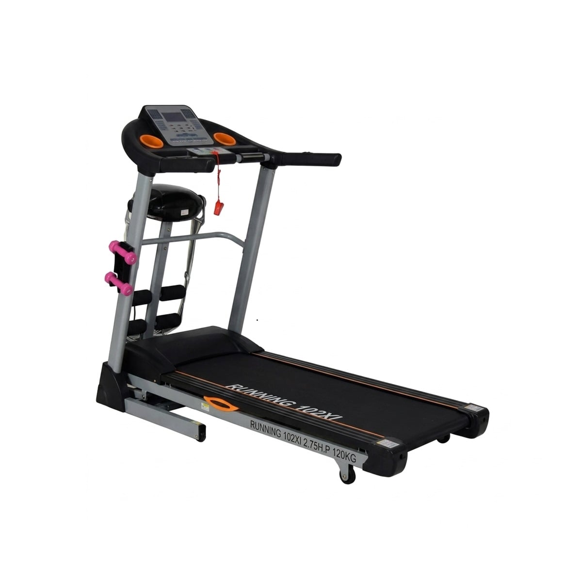 141317 Running Treadmill 2.75HP 120KG 4 In 1