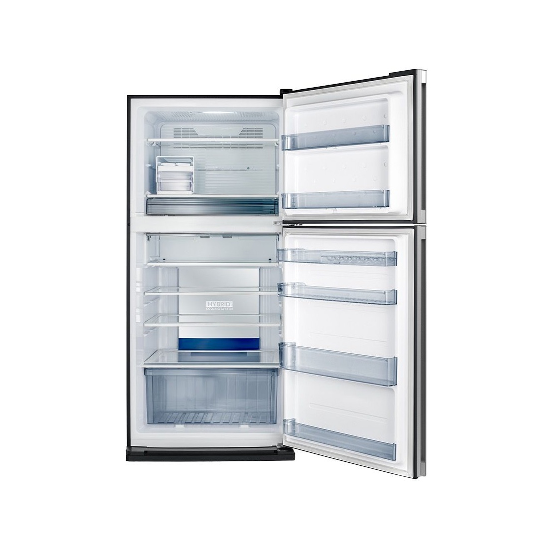 sharp-refrigerator-480-liter-inverter-digital-no-frost-2-doors-black-color-sj-pv63g-bk-_open_d1 Sharp Fridge 480 Liters