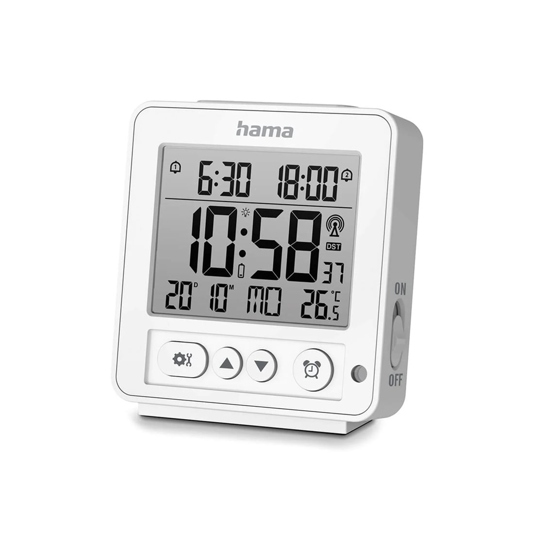 Hama Radio Alarm Digital Clock Hama Radio Alarm Digital Clock - Image 2