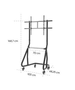 Hama Tv Stand With Castors – 49-100 Inch