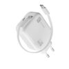 Cellularline Charger With Retractable Cable USB-C 65W
