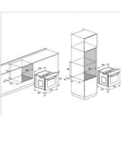 Alternative view of Fulgor Built-In Oven 60cm